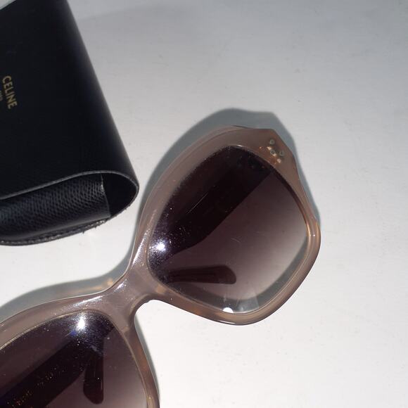 Celine Brown Round Sunglasses Size OS - Picture 4 of 6